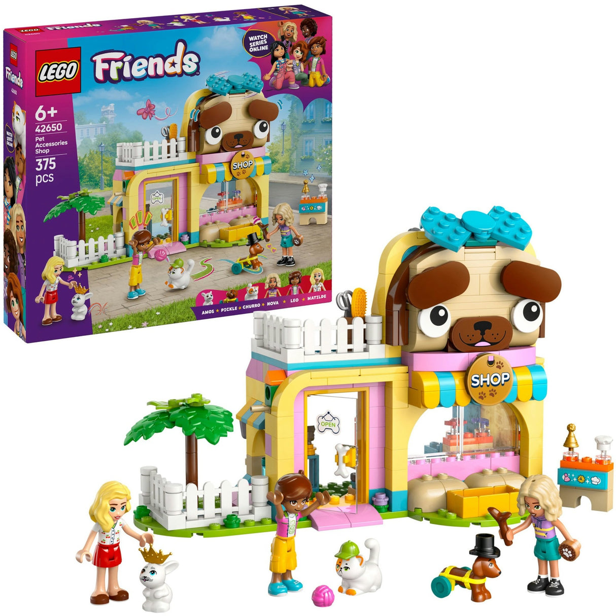 Lego Friends Laden mit Tierzubehör – 42650