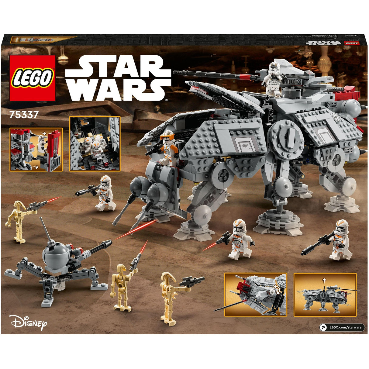 Lego Star Wars – Bauspielzeug „At-te Walker“ (75337)