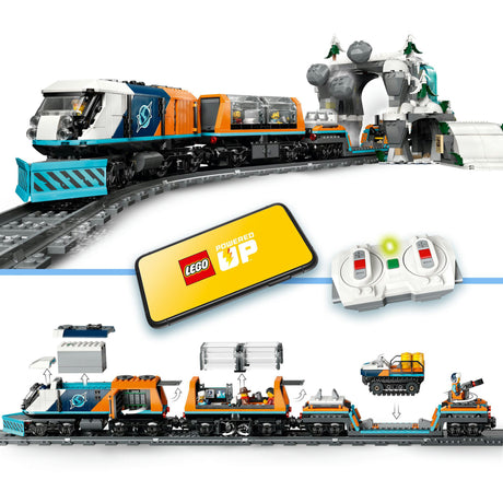 Lego City Forschungszug am Nordpol, Fahrzeugspielzeug – 60470