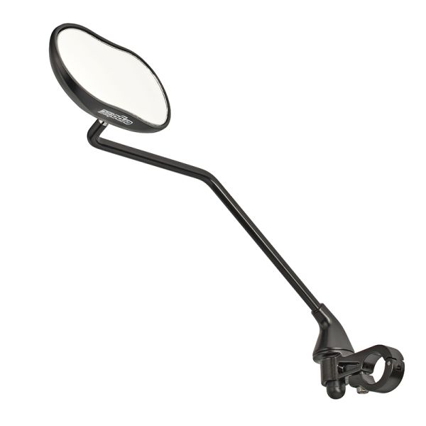 Ergotec Spiegel m-88lv langer Arm 111 x 52 mm Aluminium – schwarz sandgestrahlt
