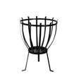 Esschert Design Feuerkorb Halbellipse ø39xh56,3cm