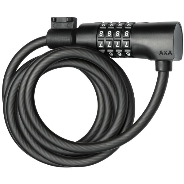 Slot AXA -Kabelschloss Auflösung 180 cm - Ø8mm - Code