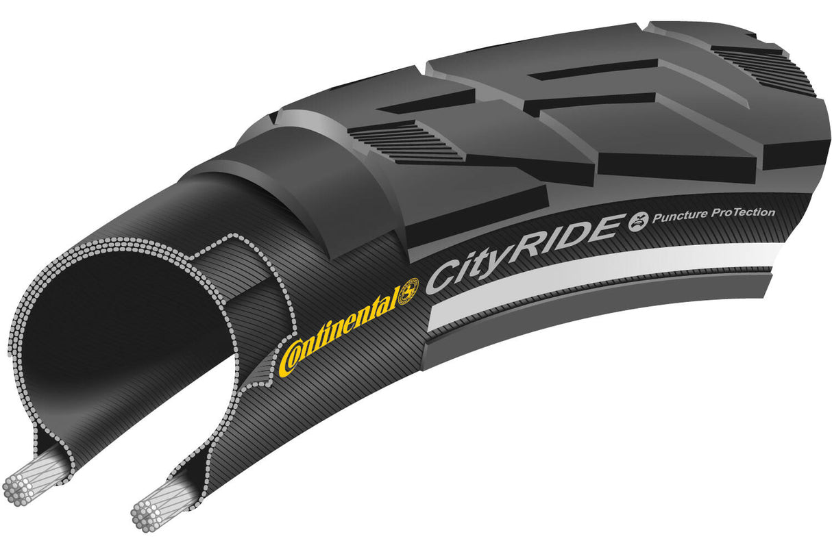 Continental Tire Ride Breaker 37-622 Czarne odbicie