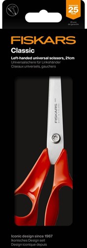 Fiskars https: www.cchobby.nl -classic-universal-scissors-l-21-cm-left-handed-1-piece