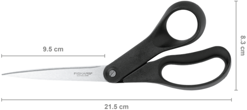 Fiskars Essential Universalschere | 21cm | – 1023817