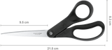 Fiskars Essential Universalschere | 21cm | – 1023817