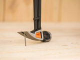 Fiskars Isocore – Zimmermannshammer – L – stoßdämpfend – magnetischer Nagelhalter