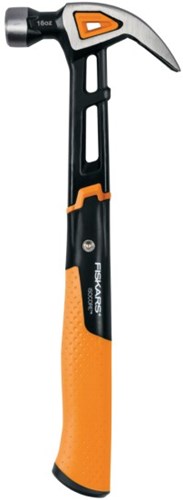 Fiskars Isocore-Serie – Klauenhammer – 16 Unzen – ergonomischer Griff – stoßdämpfend