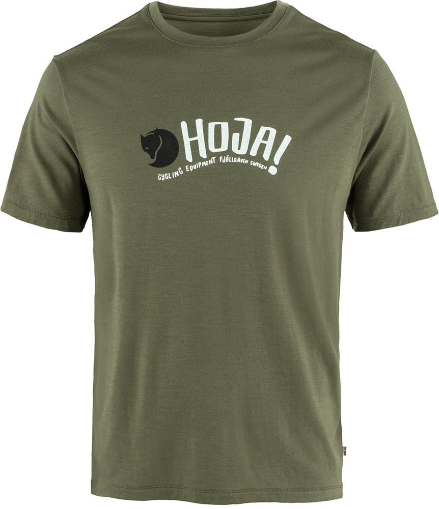 Fjällräven hoja wool - t-shirt | l