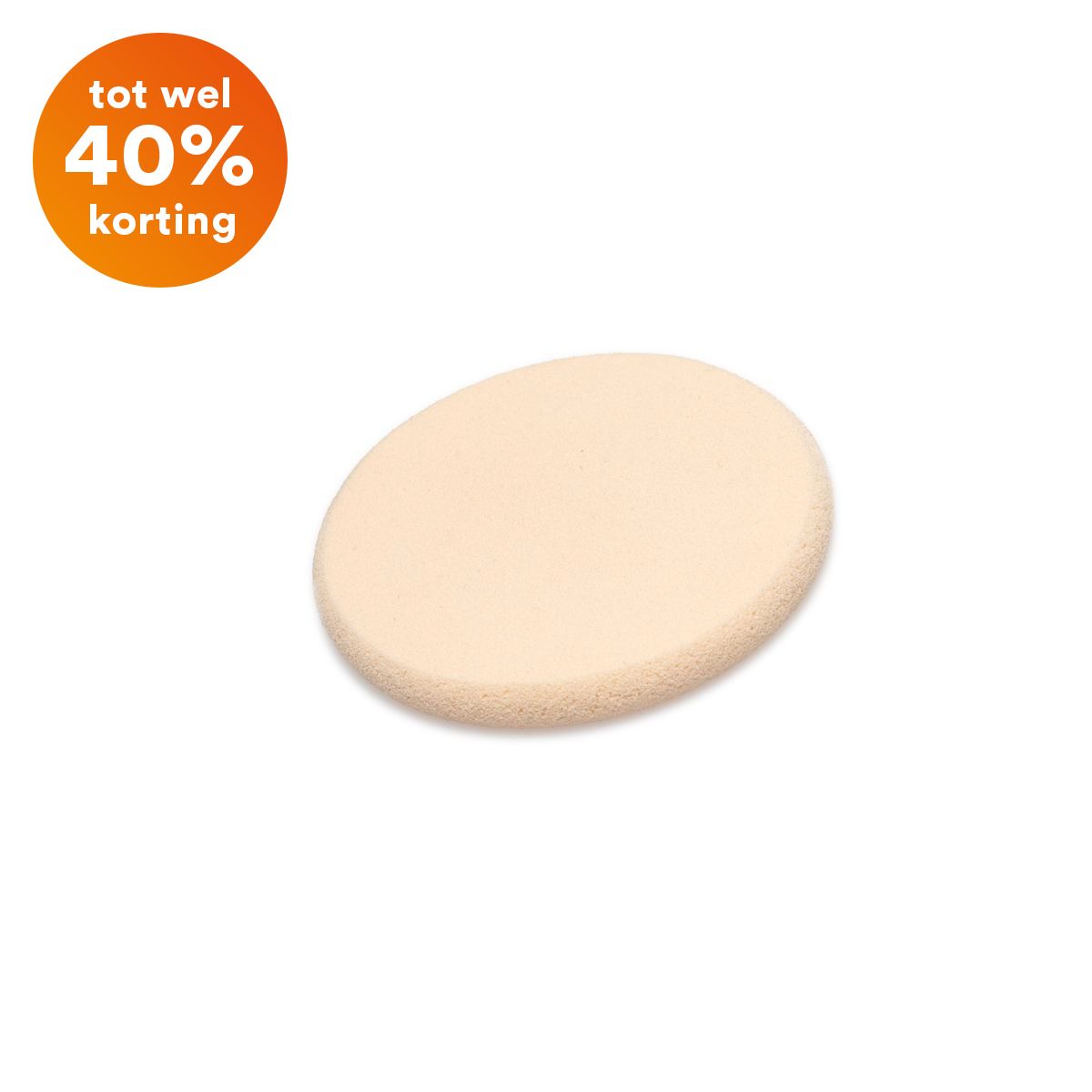 Gesichts-Nagel-Make-up-Schwamm, runde Creme, ohne Blister