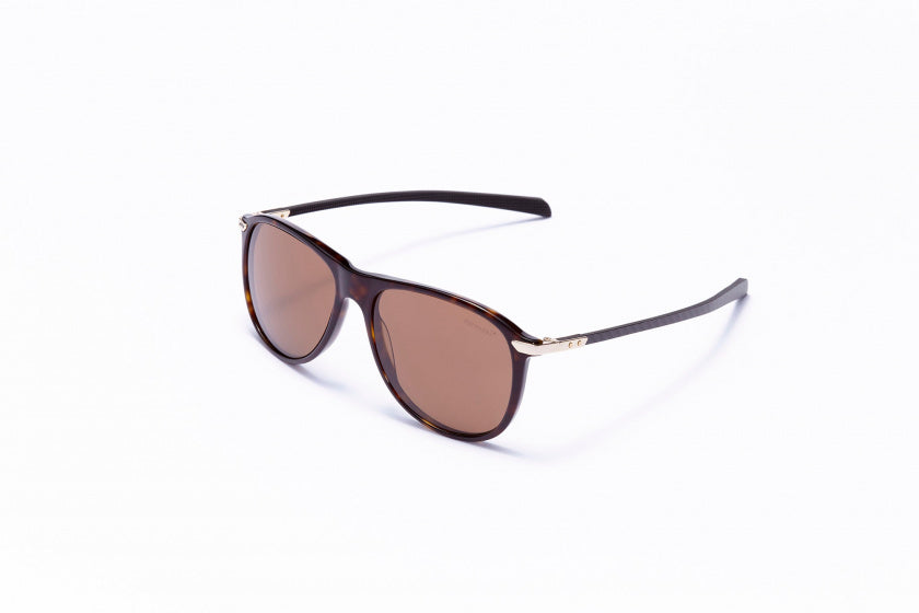 Formel Sonnenbrille Unisex runde Katze.4 Dunkelbraun
