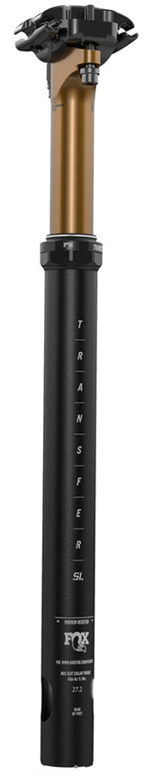 Werksinterne Dropper-Sattelstütze von Fox Racing Shox Transfer SL