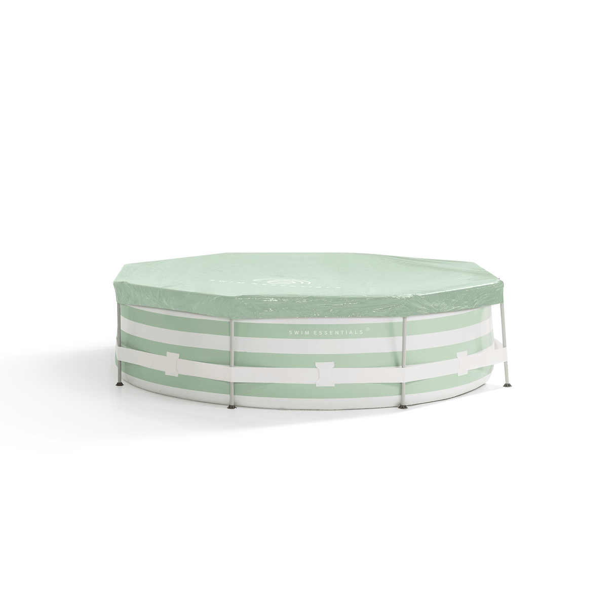 Essenz | grüne Schwimmbadabdeckung - ø 300 cm