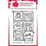 Woodware • clear singles monster gallery stamp set