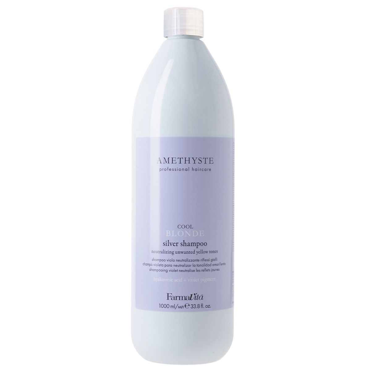 Farmavita Amethyst Cool Blonde Silber Shampoo 1000 ml