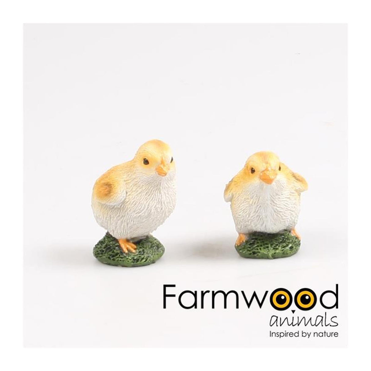 Farmwood animals tuinbeeld kuikentje 9cm tuinbeeld kuikentje 9cm