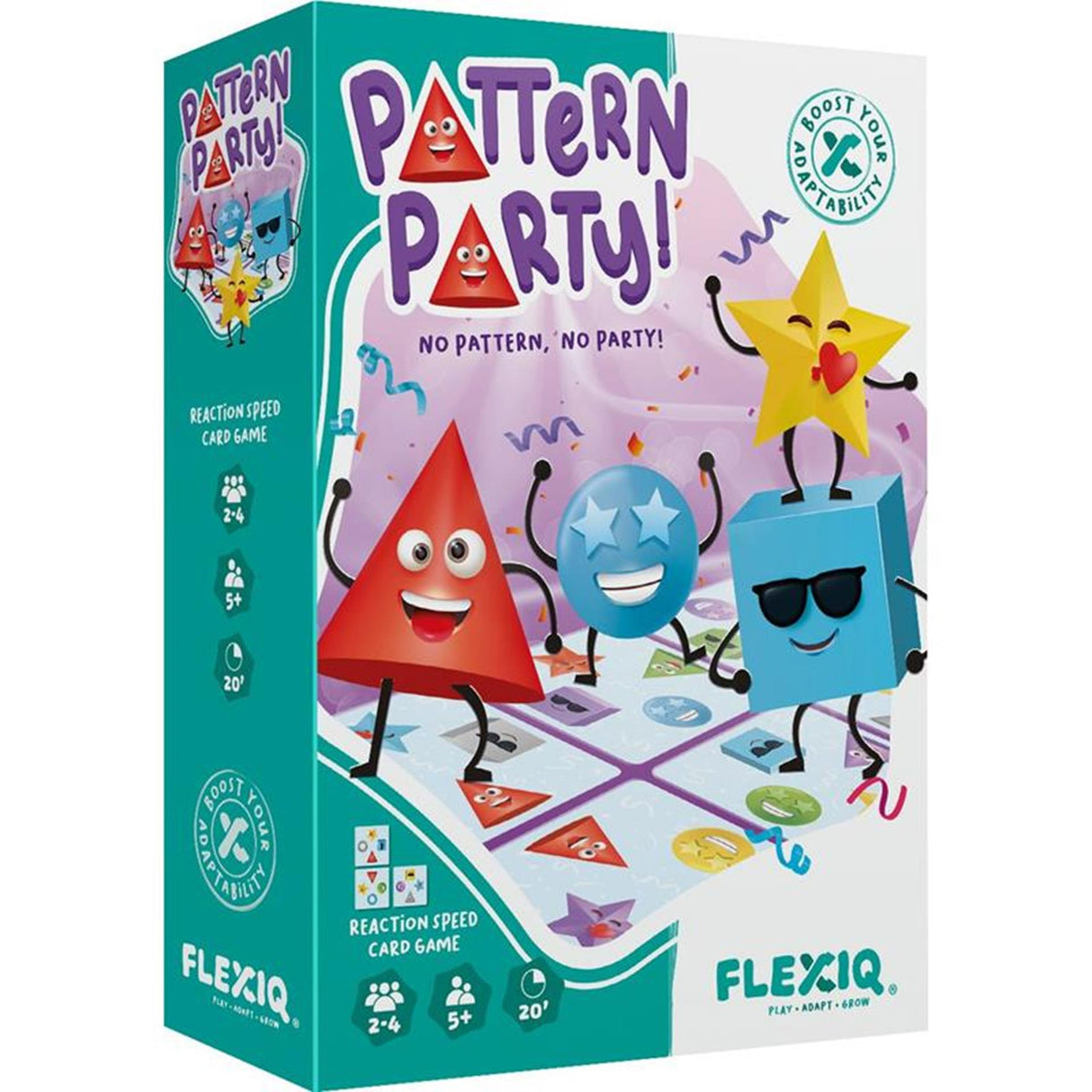 Flexiq-Musterparty! Kartenspiel