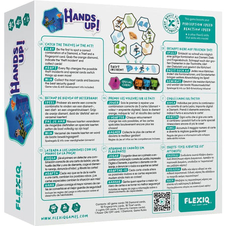 Flexiq Hände hoch! Kartenspiel