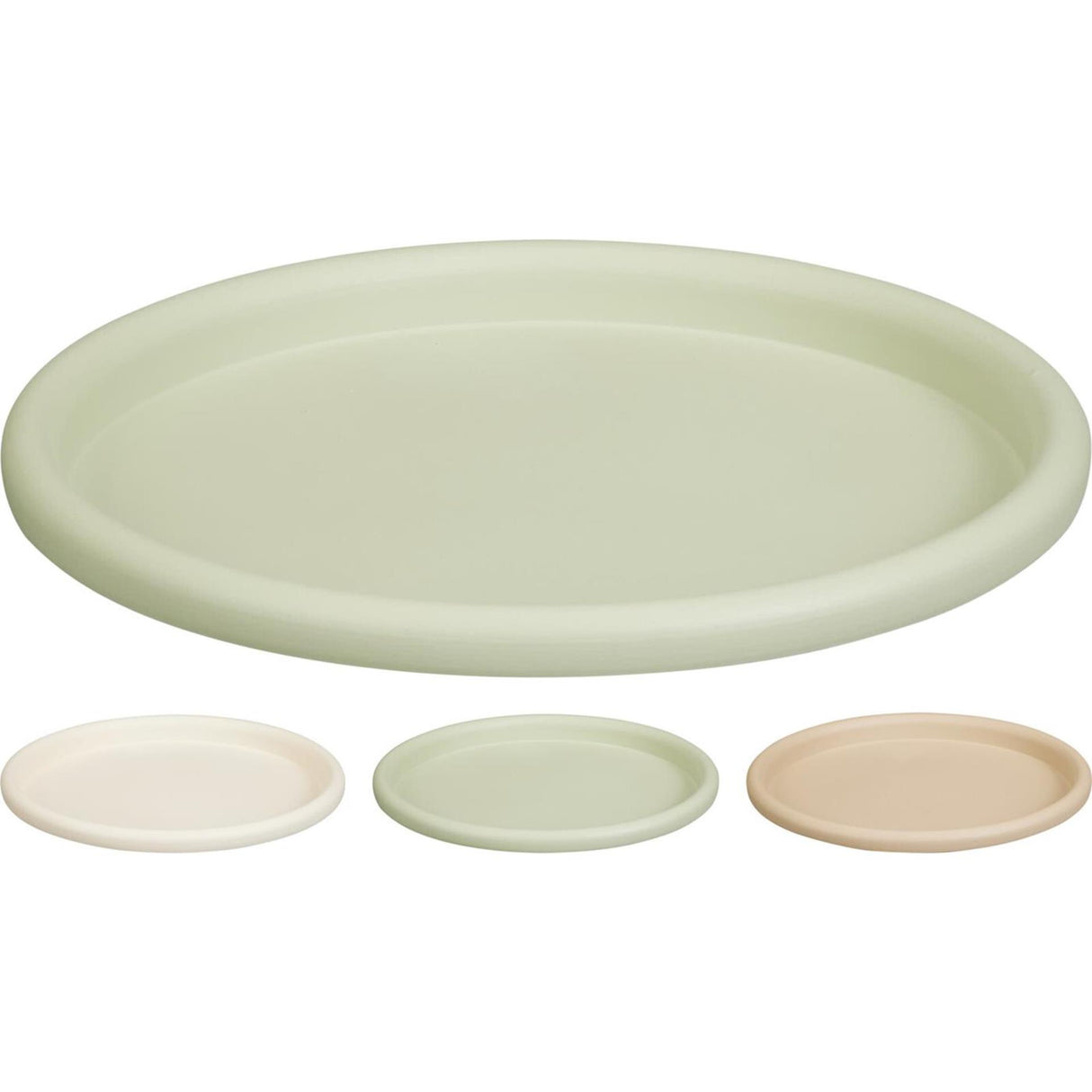 Home styling onderbord ã¸31cm 3 assorti