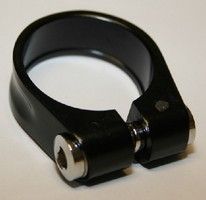 Gazelle seat pap clamp 35.2mm Black Allen