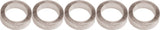 Gebhardt Blattschraube Aluminium 5mm + Mutter für Spurblatt, Silber (pro 5)