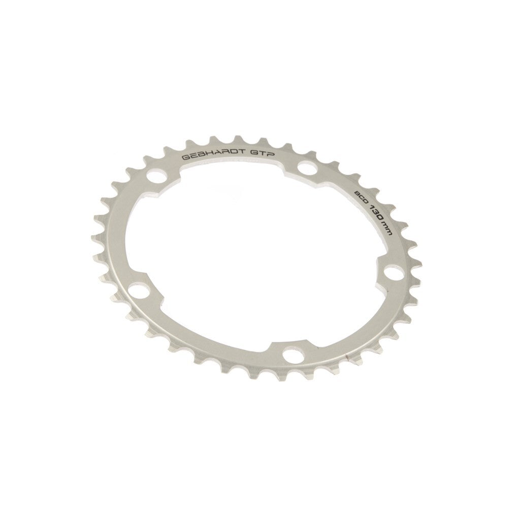 Gebhardt  Kettenblatt 38t ø130mm 5 Arme, Silber