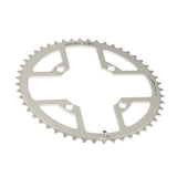 Gebhardt Chainring 46 Tands Silver, Shimano, 4 díry, ATB Triple