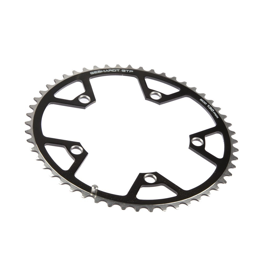 Gebhardt Kettenblatt, 52 Zähne, 135 mm, 5 Arme, schwarz