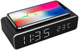 Gembird Digitalwecker mit kabelloser Ladefunktion für Smartphone – 8140250