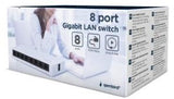 Gembird Netzwerk-Switch 8 Ports 10 100 1000 Mbit/s – 9510310