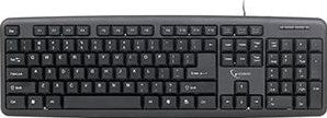 Gembird Standard-Tastatur USB schwarz – 9510100