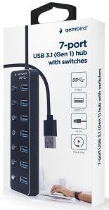 Gembird USB 3.1 Hub 7 Port – 9510509