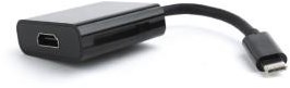 Enzo gembird usb-c naar hdmi adapter zwart - 9580125