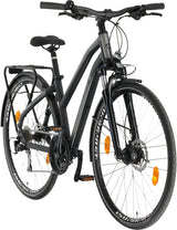 Ghost Square 28 Zoll XS Damen 27V Schwarz Grau