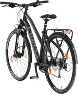 Ghost Square 28 Zoll XS Damen 27V Schwarz Grau