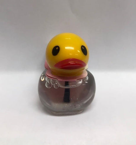 Van der Doelen Glitzer-Nagellack in einer entenförmigen Flasche
