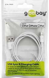 Goobay USB-Lightning-Ladekabel 1m weiß - 9550380