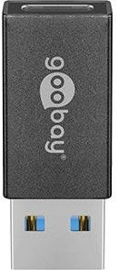 Goobay USB-A 3.0 Superspeed > USB-C Adapter (schwarz)