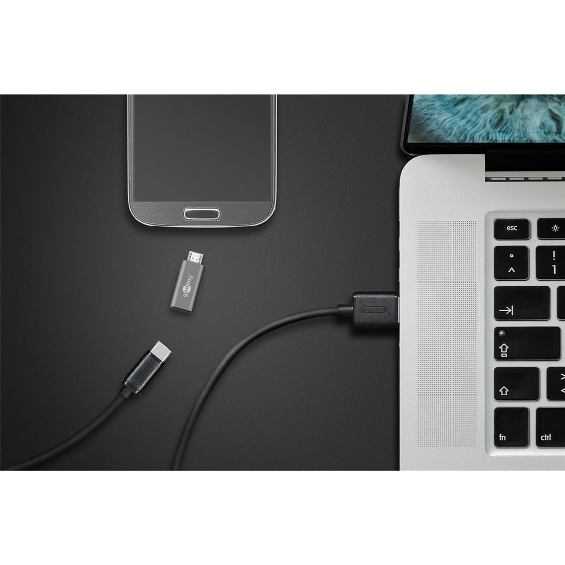 Goobay USB-C an Micro-USB-Adapter