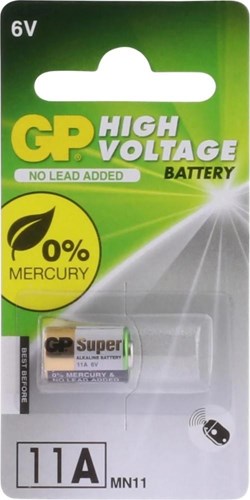 GP-Batterien GP GP11A Alkalibatterie 11A MN11 6 V Super 1 Blister