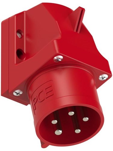 GP CEE 5P 32A 400V OPB WCD rot mit Stiften und Phasenwechsler - 6313178