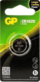 GP - CR1620 Lithium -Knopfzelle 3V 1pk