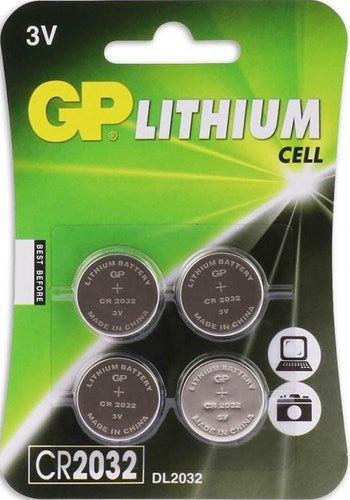 Lynx - CR2032 Lithium -Knopfzellen 3V 4 PS
