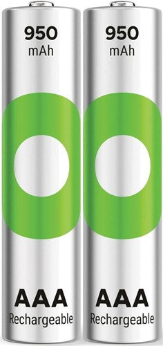 Gp nimh oplaadbare batterij aaa 950ma blister(2) - 3311420