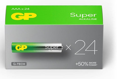 Gp super alkaline batterij aaa doos(24) - 3012292