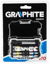 Graphitbit-Set 10-teilig in Aufbewahrungsbox - 6480222