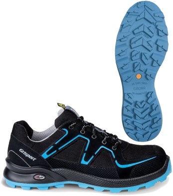 Grisport safety cross safety enduro 33604 laag s3 grijs blauw - maat 39 - 00.049.009.39