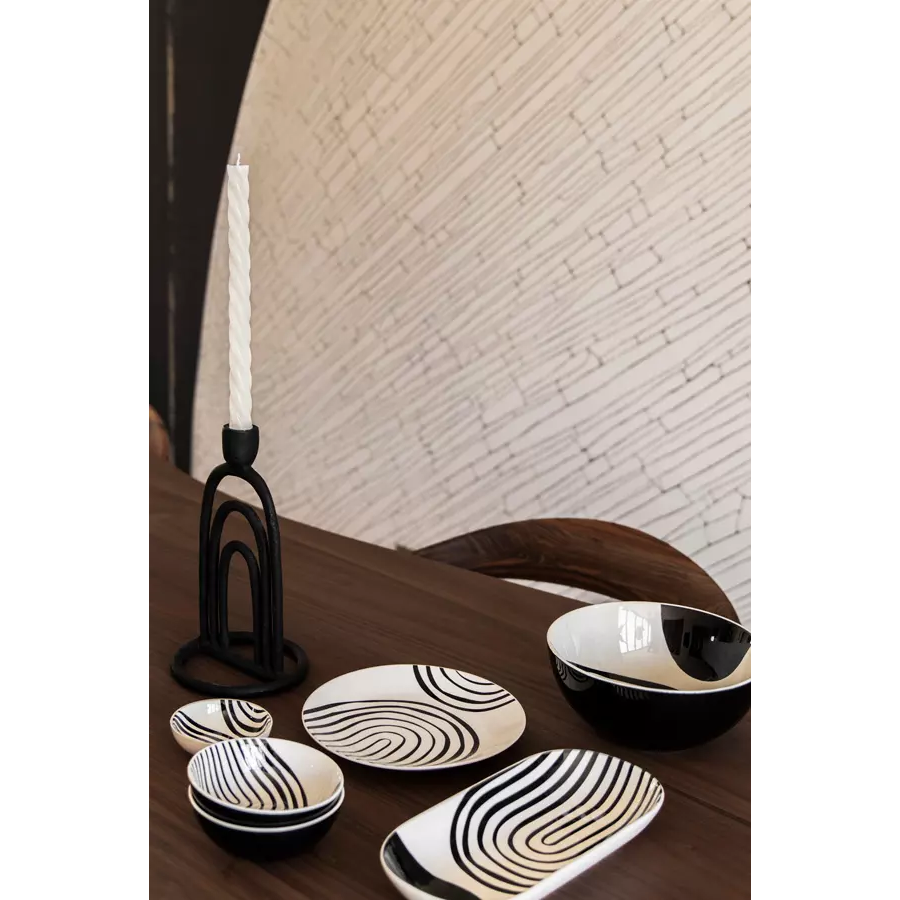 Gusta table tales schaal sunrise ø19,5x9cm