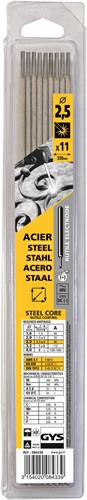 Gys-Schweißelektroden aus Acier-Stahl, Ø2,5 mm (x11) – 5193084339 5193084339