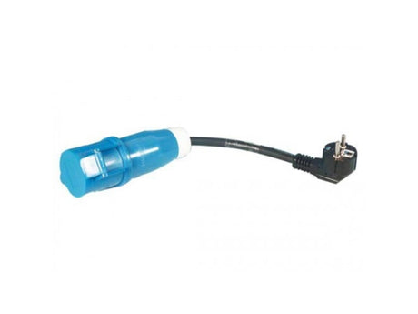 Adapterkabel Französischer Stecker auf CEE-Kontrastecker - ohne Verkaufsverpackung